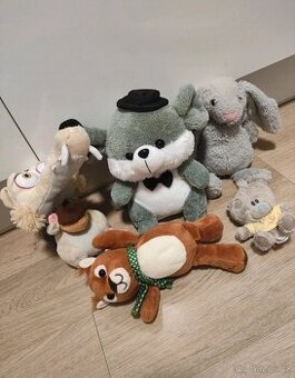 Velký set plyšáků