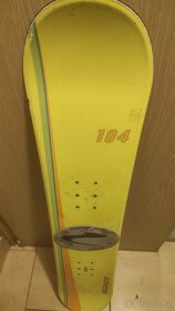 ELAN dětsky snowboard 104cm bez vazani - 1