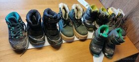 Dětské boty zimní různé