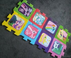 penové puzzle my little pony