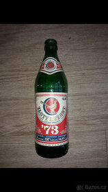 Pivní láhev Zlatý bažant 1973 - 1