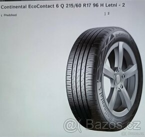 Continental EcoContact 215/60 R 17 96 H