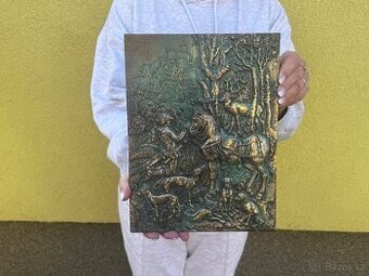 A.Dürer obraz bronz 3,5kg