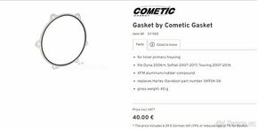Těsnění Harley Davidson - Cometic