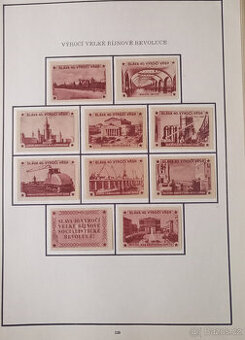 Album zápalkových nálepek 1945 - 1958 č.4