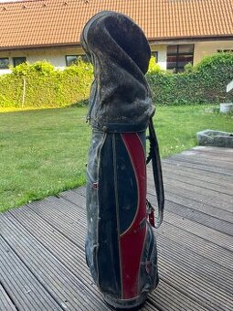 Golfové hole + vintage bag