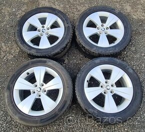 Orig. Alu Škoda Superb, Goodride 215/55R17