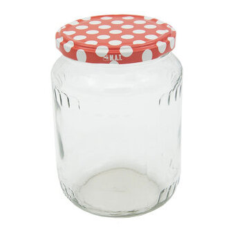 Zavařovací sklenice 720ml se závitem vč. víčka