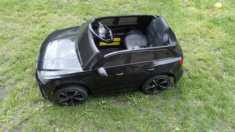 Dětské elektrické auto Audi RS6 černé
