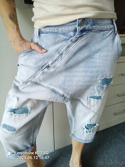 Baggy-nasrávačky-harémky šortky vel."L-XL"