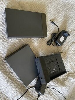 2x externí box na 3,5" HDD