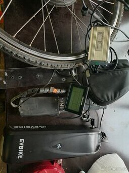 Sada na přestavbu kola na elektro kolo