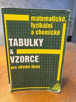 Matematické, fyzikální a chemické tabulky pro SŠ