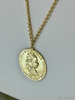 Zlatý řetízek s přívěskem 6,81g (1696 Kč/g)