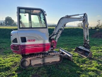 Takeuchi TB230 Minibagr 3T  + 3x lžice
