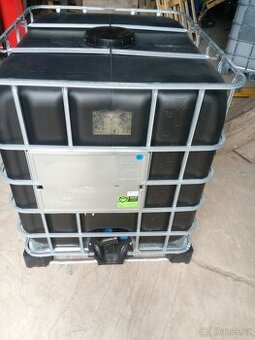 Ibc kontejner 1000 litrů černý