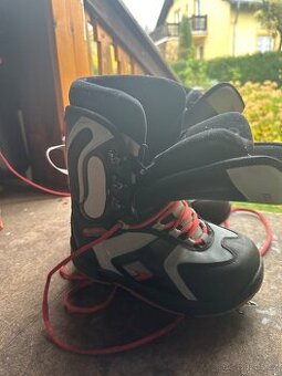 Prodam snowboardové boty maroon vel 38eur