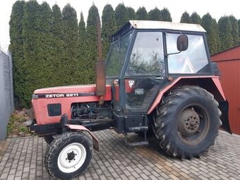 Zetor 6211 s vlekem