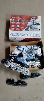 Brusle 2v1 kolečkové i na led - 1