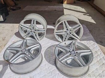 Originál AMG disky 8.5x20 a 9.5x20 pro Mercedes