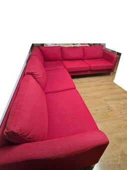 Rohová sedací souprava Karlstad se dvěma potahy