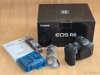 Canon R6 TOP STAV + redukce RF/EF