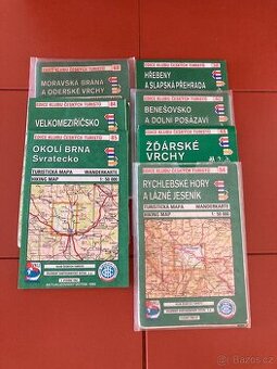 Turistické mapy KČT