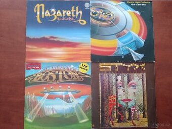 PRODÁM MIX LP- NAZARETH,E.L.O.,BOSTON,STYX...
