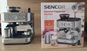 Pákové Espresso SENCOR SES 6010SS - nové, sleva 20%