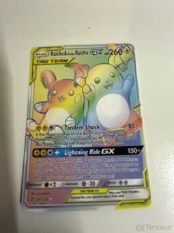 Pokemon Raichu&AlolanRaichu GX