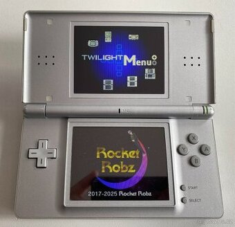 Nintendo DS Lite Metallic Silver + 8gb