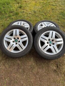 Originál letní alu kola VW 5x100 195/55R15