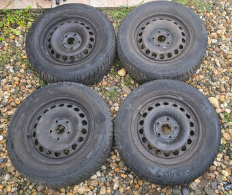 Plechové disky zimní pneu 6Jx15 5x112 Vw Škoda