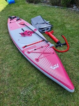 Aqua Marina touring paddleboard – TOP stav, komplet set
