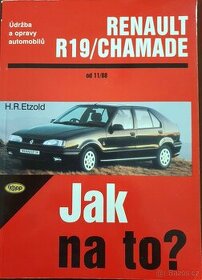 Kniha Renault 19 - 1