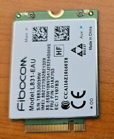 WWAN FIBOCOM modem Lenovo - L831EAU