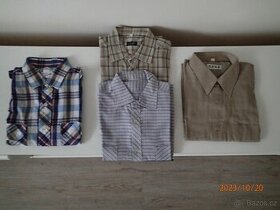 Košile s dlouhým rukávem, vel. 40, 41 a 42
