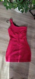 Krásné růžové šaty ZARA VEL.S/XS - 1