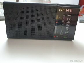 SONY ICF-P36 (ČERNÉ)přenosné rádio