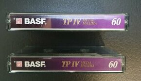 Audiokazety BASF TP IV 60