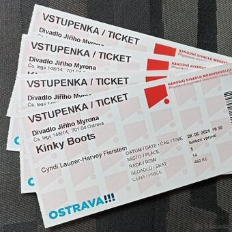 KINKY BOOTS Ostrava 28/6