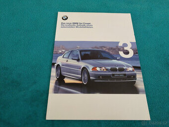 Prospekt BMW 3 E46 Coupé, 1999 německy
