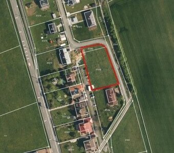 Pozemek LV 788, určený k výstavbě rodinného domu obci Sedliš
