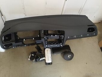 Airbagová sada Volkswagen golf 7 s novou deskou