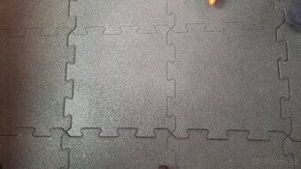 Gumová podlaha zátěžová 1x1 m - 50m2