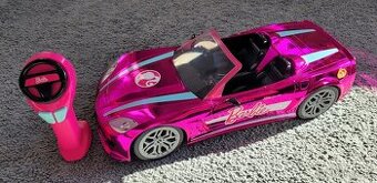 Barbie auto na dálkové ovládání