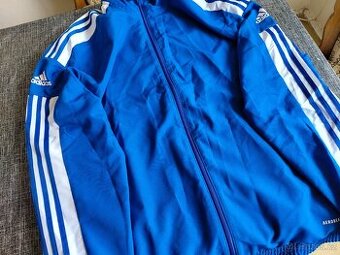 ADIDAS modrá sportovní lehká bunda