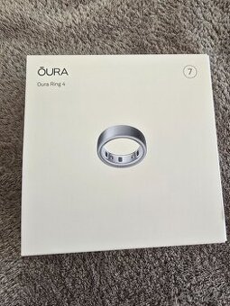Oura ring gen4, Brushed Silver