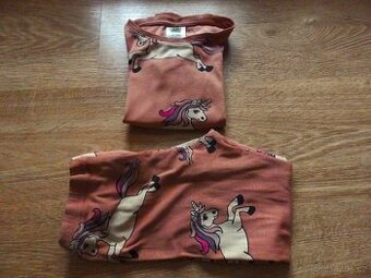 Lindex pyžamko s jednorožci 98/104 - 1
