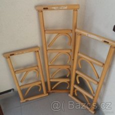 nástěnné věšáky TON, původní 80.- jako nové, viz. foto - 1
